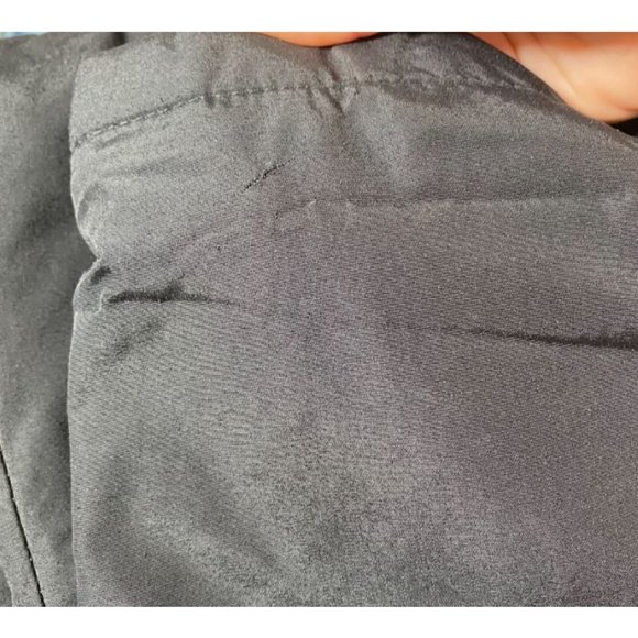 Vintage LL Bean Ski Pants Full Side Zip Thinsulate Mens Size Regular Large Black - Picture 10 of 12